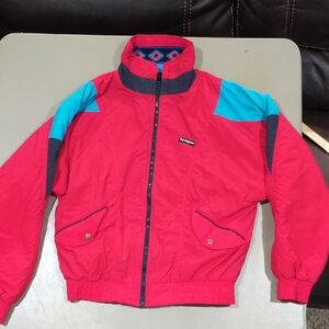 Vintage Red, Blue/Aqua accent Jacket for Men